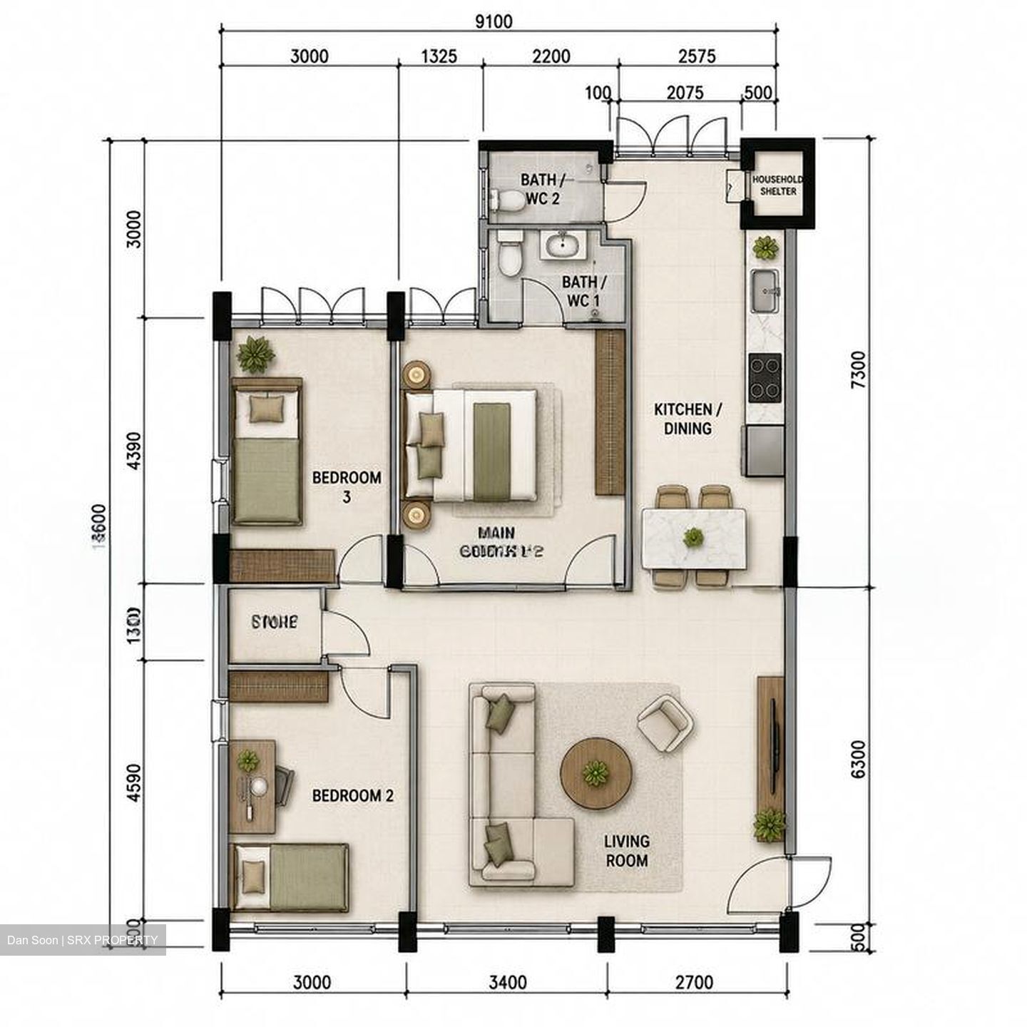 Blk 610 Nee Soon Central Meadows (Yishun), HDB 4 Rooms #580596371